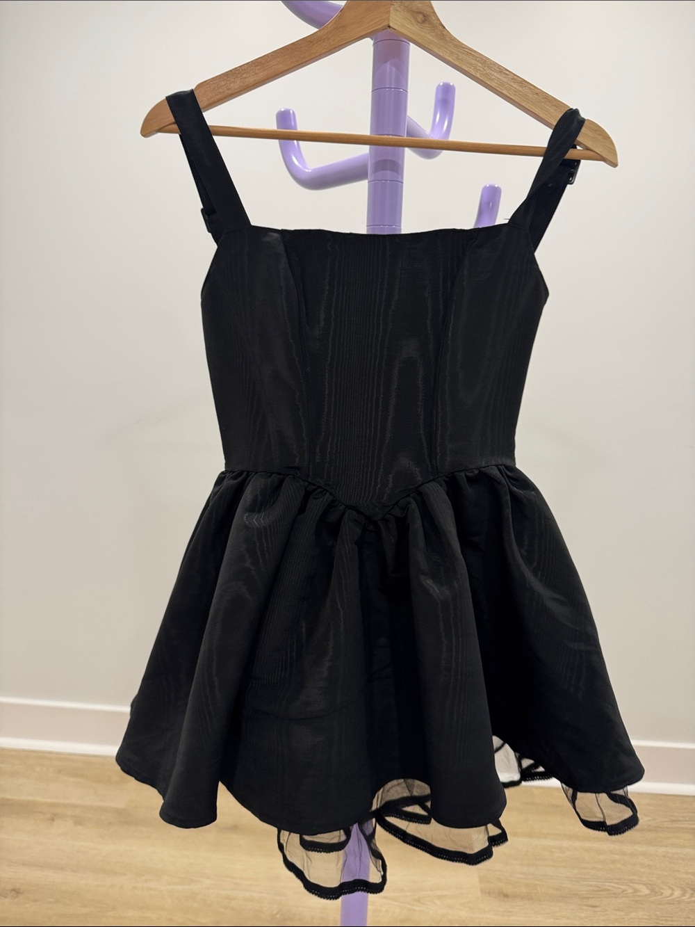 Sugar Thrillz Black Mini Dress with Lace-Up Corset - Picture 4 of 4